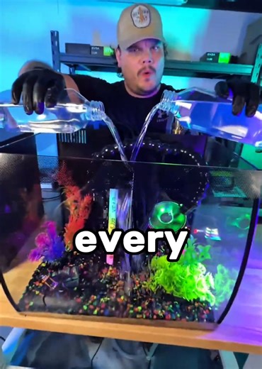 This PC brakes the rules of nature😳 | mineral oil pc build