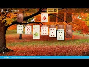Fall Harvest / Klondike I: Play the 6♠ to the Foundation in no more than 72 moves - Expert
