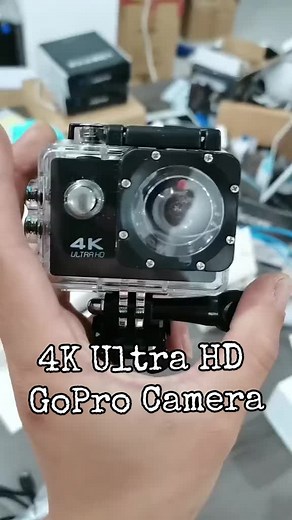High-Quality 4K Ultra HD GoPro Helmet Camera for Waterproof Video Recording