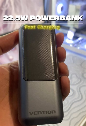 Vention Mini Power Bank: Compact 22.5W Fast Charging