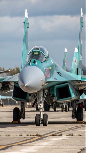 😲✈️"Su-34 Fullback – The Frontline Bomber That Shocks the World! 😲✈️