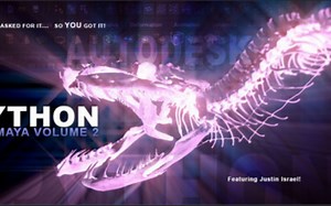 Maya Python 编程教学 python for maya with Justin Israel