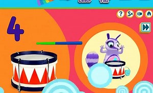Numtums Drumtums game 1 10 Cbeebies