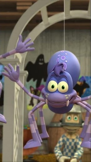 Un-Haunted House 🎃👻🍬🧡🕷️| Spookley's Halloween Shorts #spookleythesquarepumpkin #halloween #ytshorts