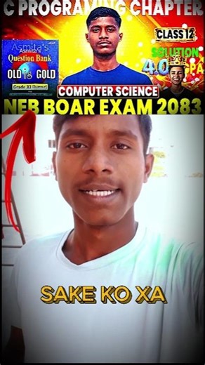 NEB BOARD EXAM 2083 | C PROGRAM CHAPTER | OLD IS GOLD MOST IMPORTANT QUESTION #shreerampandit