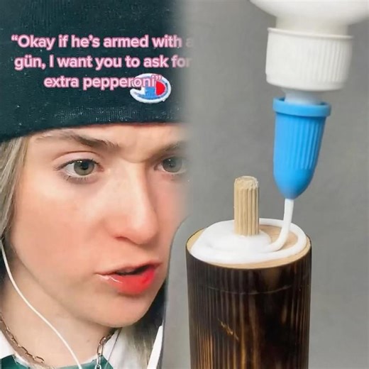 TWFAKE BLØØD⚠️ #pov a fake call to order pizza #foryou ❤