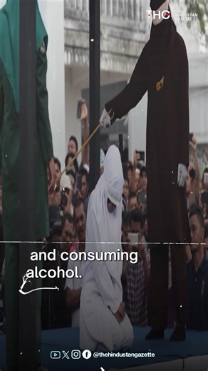 The Hindustan Gazette on Instagram: "Indonesia: Young Couple Publicly Caned 140 Times Under Sharia Law in Aceh"