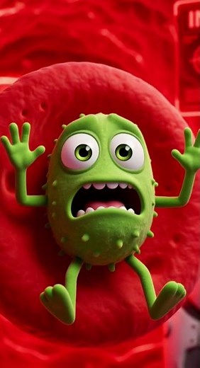 🚨 White Blood Cell Security Catches Dangerous Bacteria! 🦠 | How Your Immune System Works