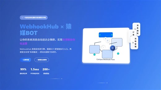 Webhook Hub流程设置教程
