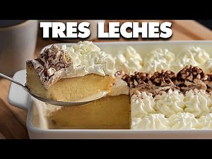 How to Make a Tres Leches Cake - 3 Milks Cake Recipe