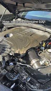 How to clean an engine bay! Dura-coating.com