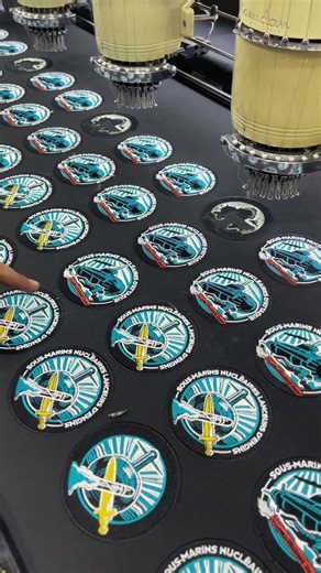 Industrial Patch Embroidery Process | Custom Embroidered Patches Production