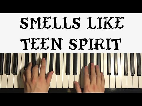 How To Play - Nirvana - Smells Like Teen Spirit (Piano Tutorial Lesson)