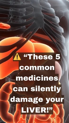 5 Common Medicines That Can Damage Your Liver 😱 | Everyone Uses These#shortsfeed#shorts