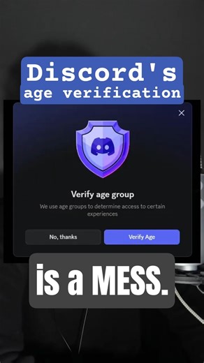 Discord's age verification is a DISASTER. 💀
