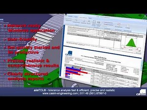 simTOL® - Tolerance Analysis Software by casim (English Version)