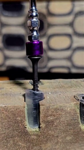 Clever Hot Glue Trick to Repair Damaged Wood