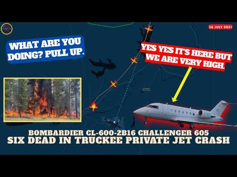 FO’s Desperate Maneuver to Salvage Approach Kills 6 in Challenger 605 Crash #atc