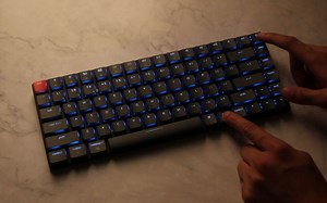 Keychron K3 rgb灯效演示