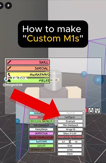 Custom M1s Creation Guide in Roblox