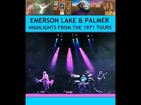 Emerson Lake & Palmer Live: 1971 Tarkus Album Tour Highlights/Performance Video/Audio With Graphics