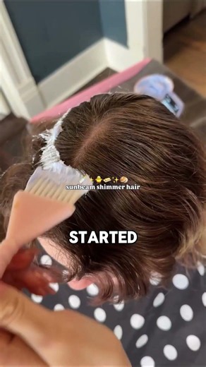The VIRAL Sunbeam Shimmer Hair Design 🤯