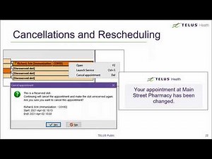 Receiving appointment requests in Kroll