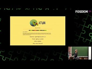 atuin: magical shell history with Rust | FOSDEM 2023