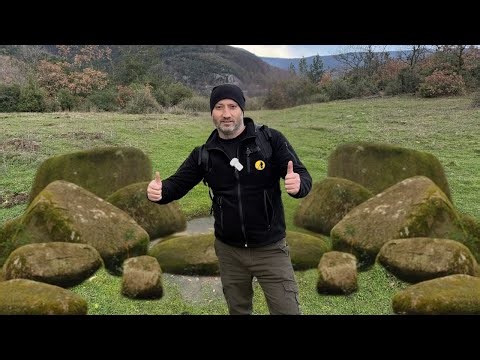 We found the treasure trail that was described! The treasure chest was found inside the rock.