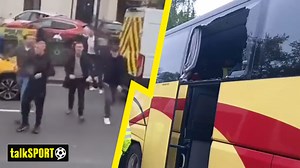 Millwall fans labelled s***houses for coach attack that left Blackburn fans terrified