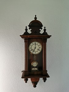 Junghans Vintage RA Pendulum Chiming Wall Clock Germany (c. 1910) - Etsy