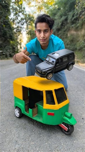 Suto Auto Ruckshaw Vs Rc G wagon Car Testing😍