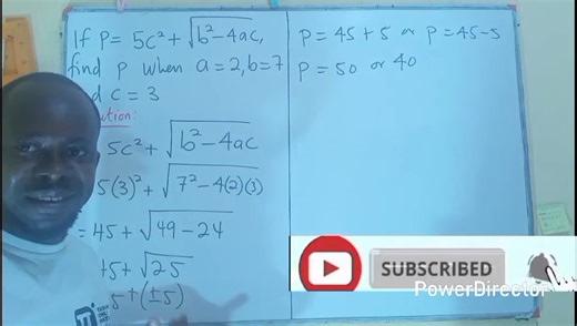 15 reactions | Calculate 'p' = 5c² + √(b² - 4ac) | Step-by-Step Math Tutorial with Example (a=2, b=7, c=3) #followersシ゚ #highlight #followers #SPSCAmbassador #21stdigiskillz | Taxonomy online mathematics | Facebook