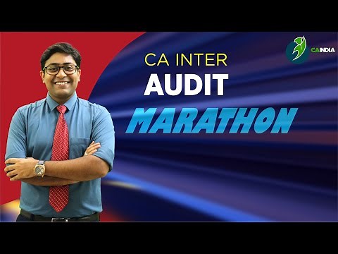 AUDIT MARATHON FOR Sept 25 & Jan 26 EXAM BY CA KAPIL GOYAL |CA INTER AUDIT MARATHON|CA INTER AUDIT