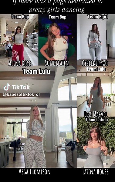 Las mejores chicas bailando en TikTok