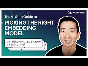 Embedding model evaluation & selection guide