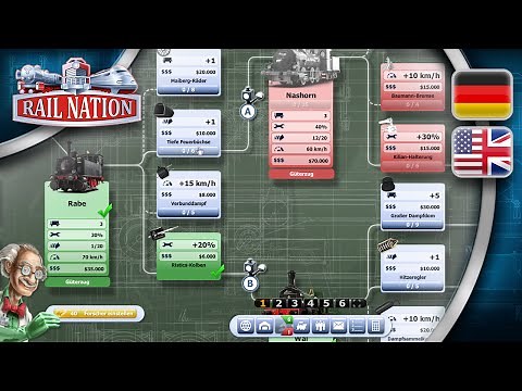 Rail Nation Tutorial - Forschung | Research