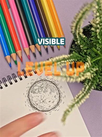 Level Up Your Moon Drawings with This Tutorial