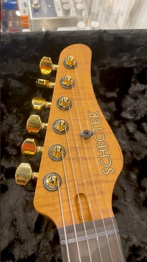 Schecter USA CET 50th Anniversary Limited Edition Electric Guitar, Golden Anniversary | #Unclasped