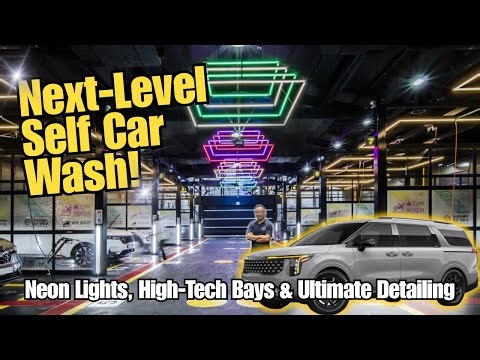 Inside the Ultimate Self Car Wash Experience ✨🚗