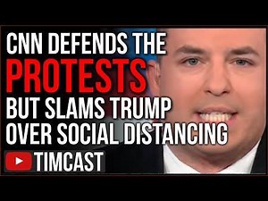 155K views · 3.7K shares | CNN SLAMS Trump For Not Social Distancing While Also Supporting Protests, Absolute Hypocrisy! | Tim Pool | Facebook
