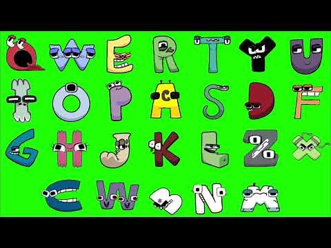 Alphabet lore keyboard sound effects (Q-M)