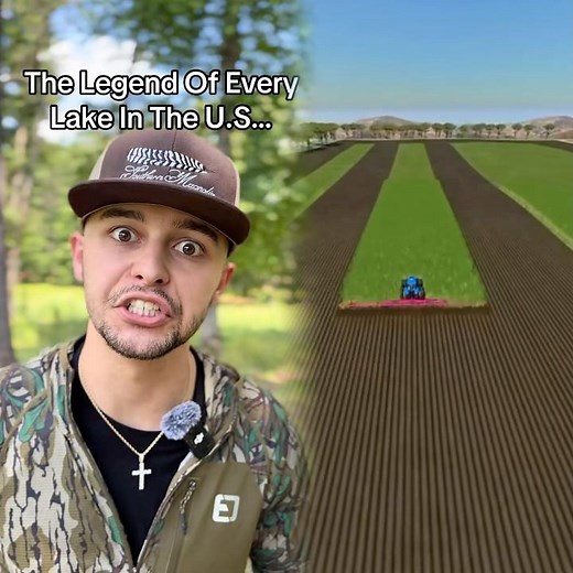 The Legend Of Every Lake In The U.S…#fishtok #fishinglife #fishing #fisherman #pov