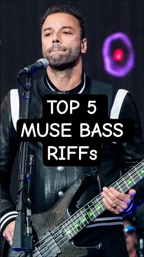 Top 5 MUSE Bass Riffs That Shook the World! 🔥