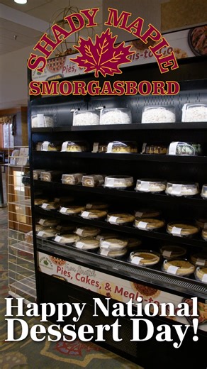 Happy National Dessert Day! It's the perfect excuse to treat yourself. What's the one dessert you have to reach for? | Shady Maple Smorgasbord