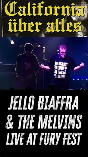 Jello Biafra & The Melvins - California Über Alles (Live) 🤘 #Shorts