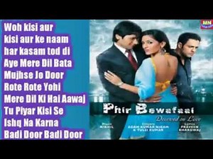 Phir Bewafai all songs