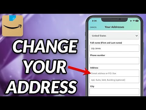 How To Change Your Address On Amazon
