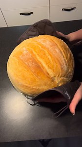 REȚETĂ ☘️Pâine fără frământare ☘️ ☘️500 g făină ☘️400 ml apa ☘️7 g drojdie uscată sau 20 g proaspătă ☘️3 linguri ulei ☘️1 linguriță ștearsă sare Cum faci 😀foarte ușor ,nu ne murdărim pe mâini ,folosim doar lingura 😁 Tu pui drojdia la activat Tu pui restul ingredientele Tu amesteci foarte puțin Tu lași la crescut 20 minute Tu amesteci din nou 😀 Tu lași la crescut pentru alte 20 minute Tu lași la crescut până își dublează volumul Tu amesteci din nou Tu o pui în oala tapetată cu hârtie Tu încălz