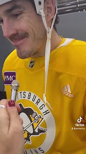 251K views · 1K reactions | The players are back from break...and so is the mini mic! So... What's the best sports movie?  | Pittsburgh Penguins | Facebook